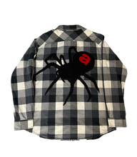 Load image into Gallery viewer, BLACK WIDOW FLANNEL
