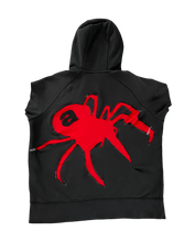 Load image into Gallery viewer, SPIDER SLEEVELESS HOODIE
